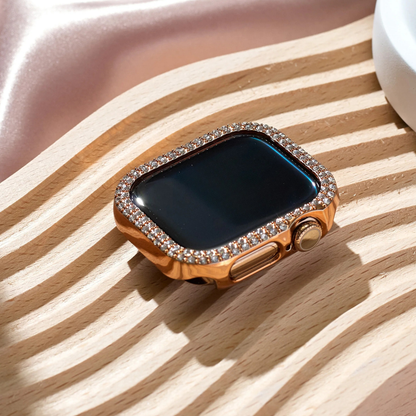Funda doblemente glamurosa para Apple Watch