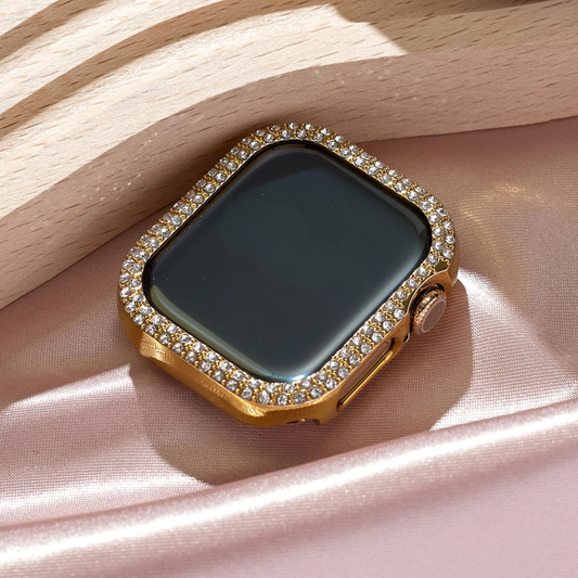 Funda doblemente glamurosa para Apple Watch